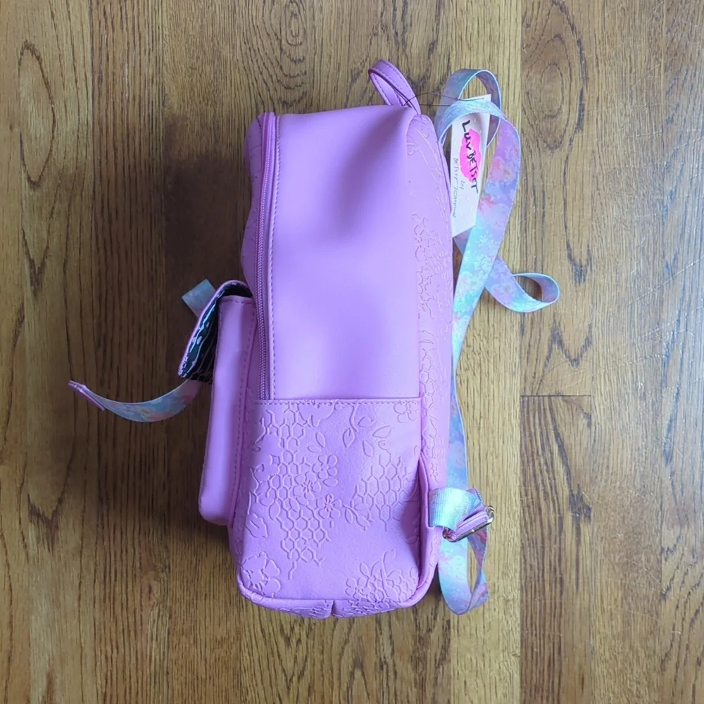 NWT Betsey Johnson LBSKYLAR Backpack In Pink
